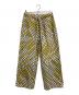LE GLAZIK（ル グラジック）の古着「アフリカンバティックプリント イージー パンツ」｜イエロー