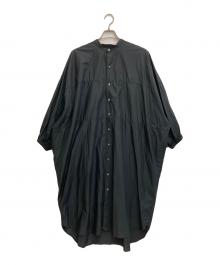 manon（マノン）の古着「TYPE WRITER DOLMAN SHT COAT」｜ブラック