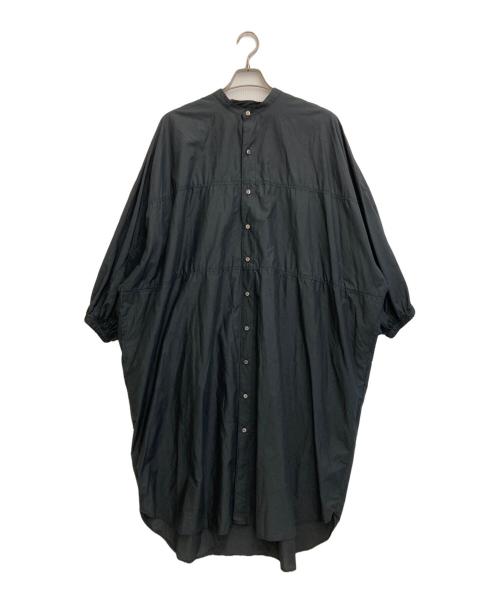manon（マノン）MANON (マノン) TYPE WRITER DOLMAN SHT COAT ブラックの古着・服飾アイテム