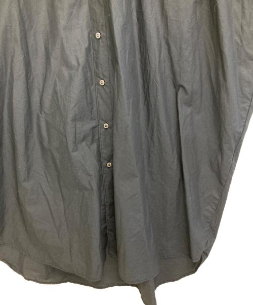 manon（マノン）MANON (マノン) TYPE WRITER DOLMAN SHT COAT ブラックの古着・服飾アイテム