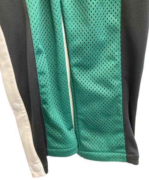 CATALIST（カタリスト）CATALIST (カタリスト) Vegan Leather Side Snap Pants ブラック×グリーン サイズ:2の古着・服飾アイテム