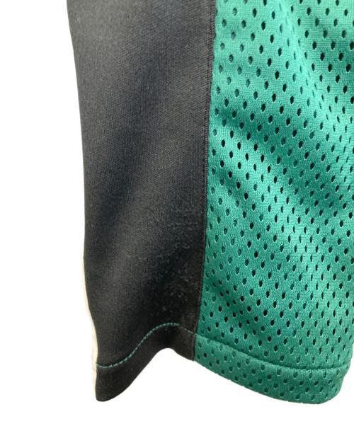 CATALIST（カタリスト）CATALIST (カタリスト) Vegan Leather Side Snap Pants ブラック×グリーン サイズ:2の古着・服飾アイテム