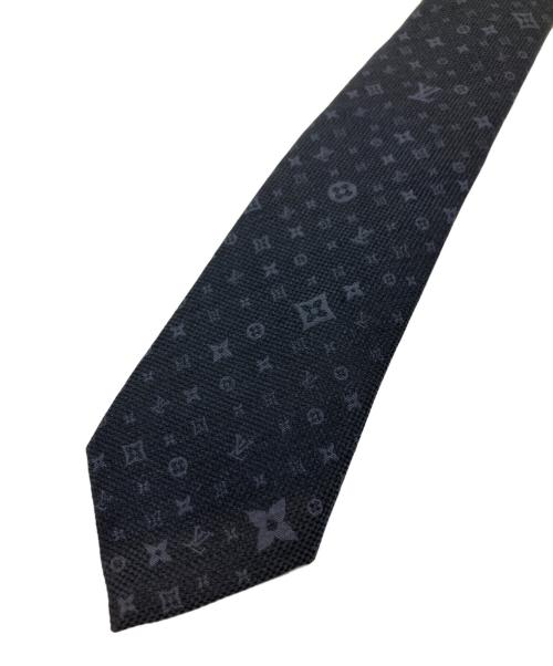 LOUIS VUITTON（ルイ ヴィトン）LOUIS VUITTON (ルイ ヴィトン) モノグラムスターズ ネクタイ ブラック サイズ:148×7の古着・服飾アイテム
