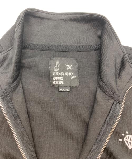 CENTURION BOYZ CLUB（センチュリオン ボーイズクラブ）CENTURION BOYZ CLUB (センチュリオン ボーイズクラブ) トラックジャケット ブラック サイズ:SIZE XLの古着・服飾アイテム