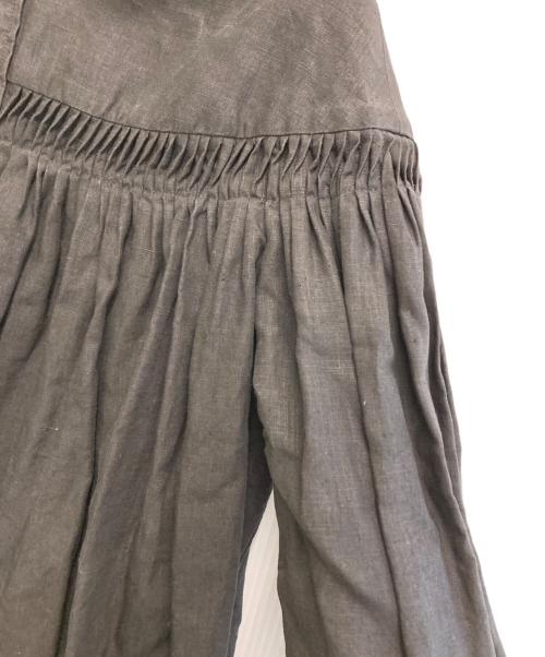 SCYE（サイ）SCYE (サイ) リネンキャンブリックタックブラウス ブラック サイズ:38の古着・服飾アイテム