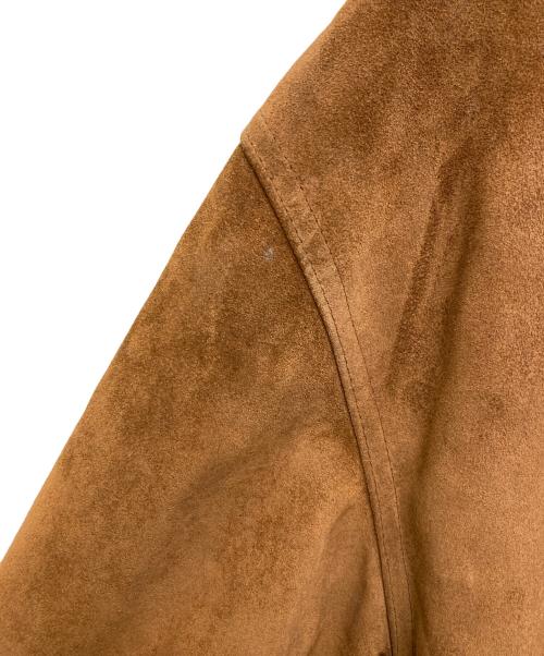 POLO RALPH LAUREN（ポロ・ラルフローレン）POLO RALPH LAUREN (ポロ・ラルフローレン) スウェードレザージャケット ブラウン サイズ:XXLの古着・服飾アイテム