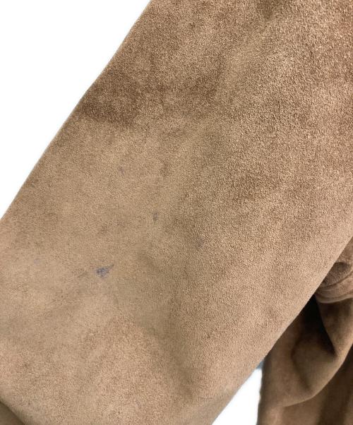 POLO RALPH LAUREN（ポロ・ラルフローレン）POLO RALPH LAUREN (ポロ・ラルフローレン) スウェードレザージャケット ブラウン サイズ:XXLの古着・服飾アイテム