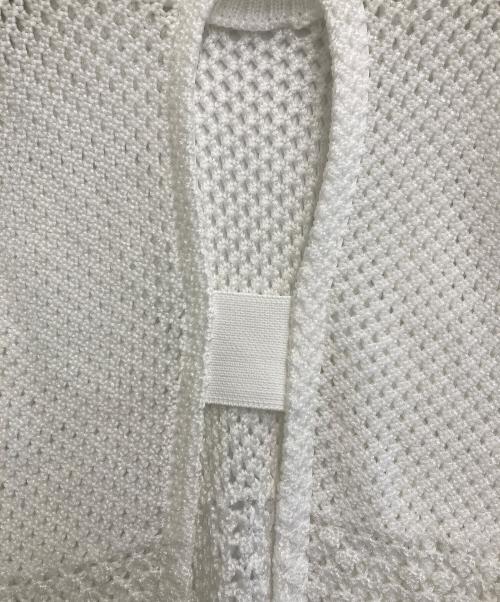ADORE（アドーア）ADORE (アドーア) ミックスパターンニットベスト ホワイト サイズ:38の古着・服飾アイテム