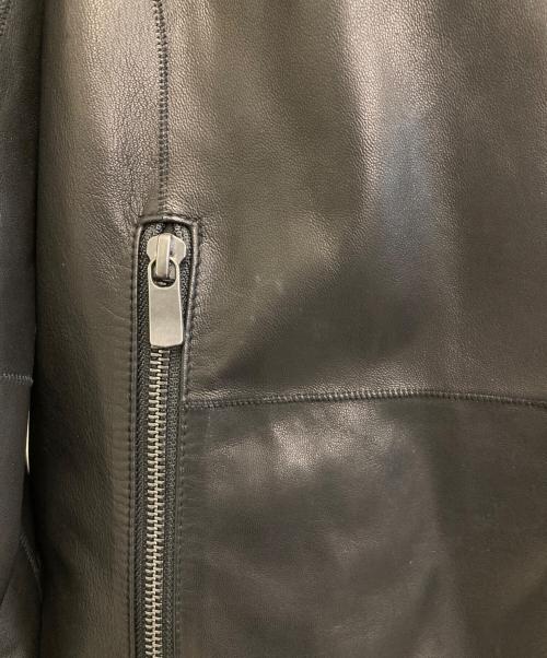 theory（セオリー）theory (セオリー) ラムレザージャケット ブラック サイズ:Sの古着・服飾アイテム
