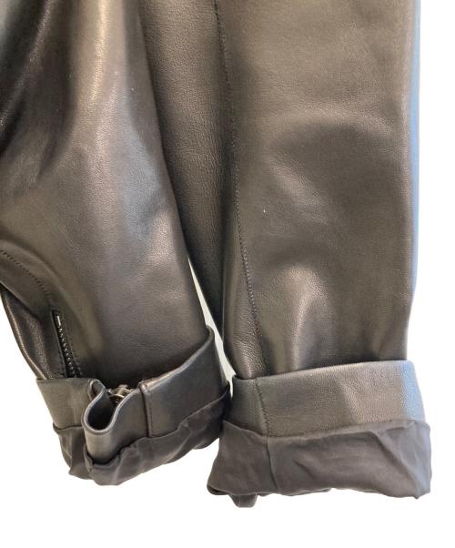 theory（セオリー）theory (セオリー) ラムレザージャケット ブラック サイズ:Sの古着・服飾アイテム