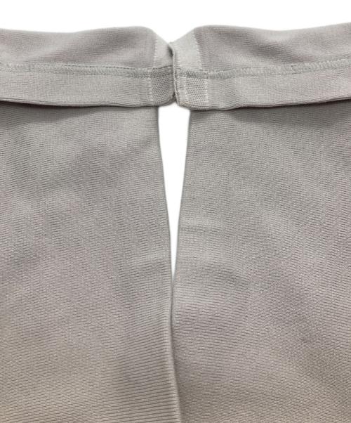 CHANEL（シャネル）CHANEL (シャネル) スポーツラインニットジャケット ライトグレー サイズ:38の古着・服飾アイテム