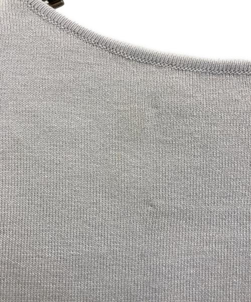 CHANEL（シャネル）CHANEL (シャネル) ノースリーブニット ライトグレー サイズ:38の古着・服飾アイテム