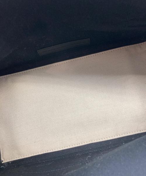 BALENCIAGA（バレンシアガ）BALENCIAGA (バレンシアガ) CABAS S ハンドバッグ ブラック×アイボリー サイズ:-の古着・服飾アイテム