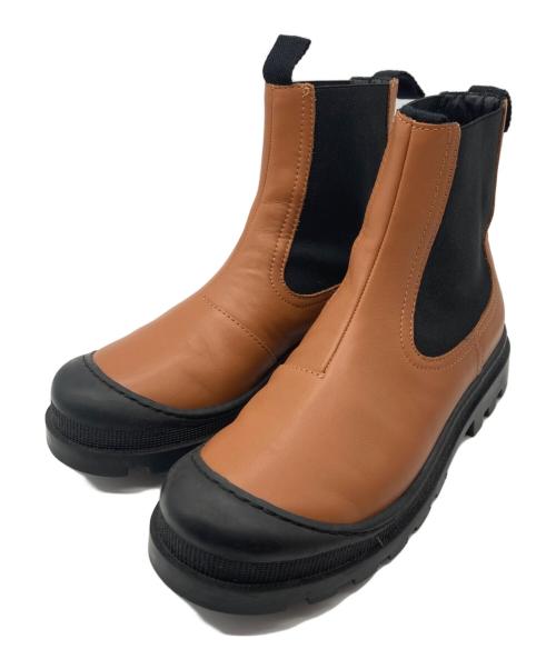 LOEWE（ロエベ）LOEWE (ロエベ) サイドゴアブーツ ブラウン サイズ:35の古着・服飾アイテム