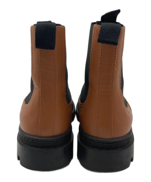 LOEWE（ロエベ）LOEWE (ロエベ) サイドゴアブーツ ブラウン サイズ:35の古着・服飾アイテム