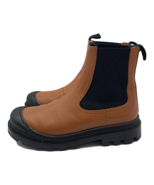 LOEWE（ロエベ）LOEWE (ロエベ) サイドゴアブーツ ブラウン サイズ:35の古着・服飾アイテム