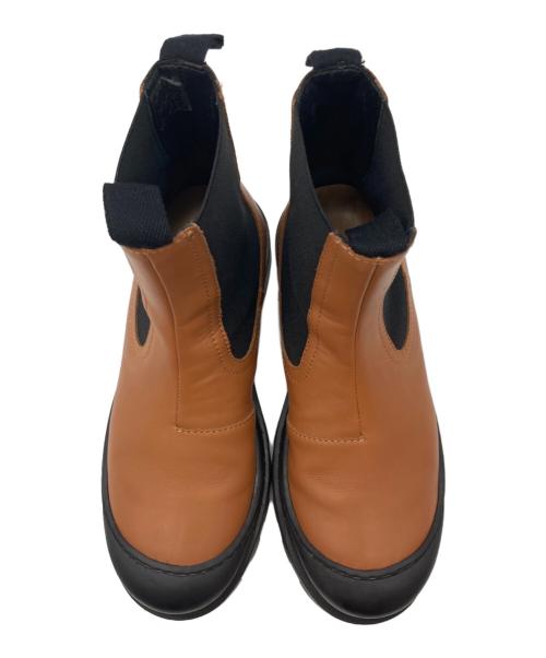 LOEWE（ロエベ）LOEWE (ロエベ) サイドゴアブーツ ブラウン サイズ:35の古着・服飾アイテム