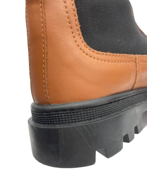 LOEWE（ロエベ）LOEWE (ロエベ) サイドゴアブーツ ブラウン サイズ:35の古着・服飾アイテム