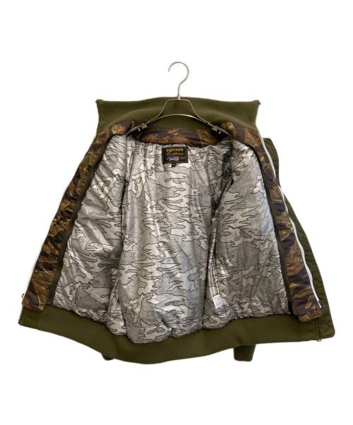 VANSON（バンソン）VANSON (バンソン) MA-1ジャケット オリーブ サイズ:Mの古着・服飾アイテム