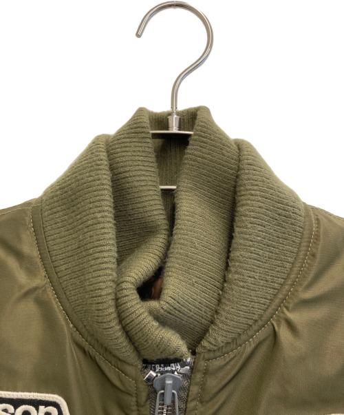 VANSON（バンソン）VANSON (バンソン) MA-1ジャケット オリーブ サイズ:Mの古着・服飾アイテム