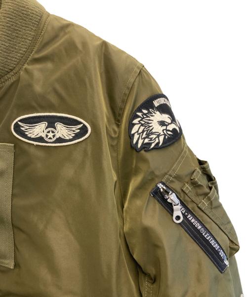 VANSON（バンソン）VANSON (バンソン) MA-1ジャケット オリーブ サイズ:Mの古着・服飾アイテム