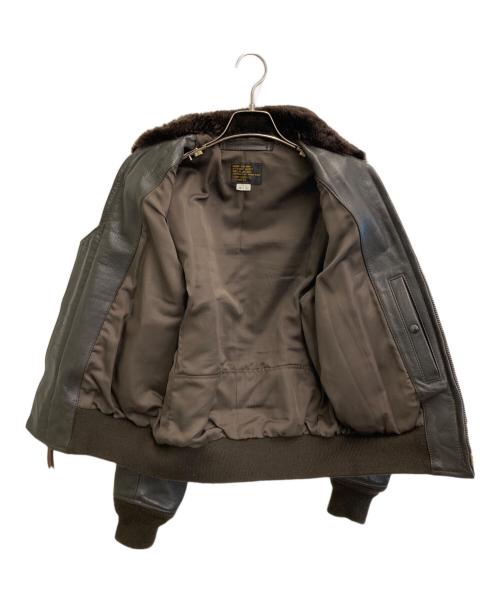 FLIGHT SUITS LTD（フライト スーツ エルティーディー）FLIGHT SUITS LTD (フライト スーツ エルティーディー) U'S NAVY type G-1フライトジャケット ブラウン サイズ:36の古着・服飾アイテム