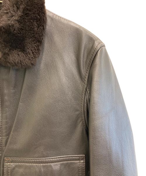 FLIGHT SUITS LTD（フライト スーツ エルティーディー）FLIGHT SUITS LTD (フライト スーツ エルティーディー) U'S NAVY type G-1フライトジャケット ブラウン サイズ:36の古着・服飾アイテム