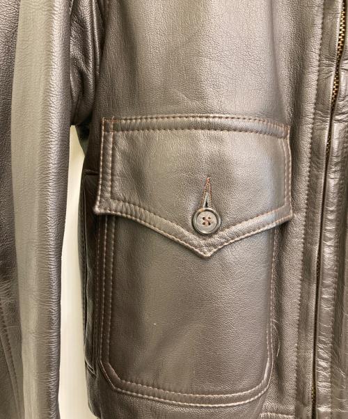 FLIGHT SUITS LTD（フライト スーツ エルティーディー）FLIGHT SUITS LTD (フライト スーツ エルティーディー) U'S NAVY type G-1フライトジャケット ブラウン サイズ:36の古着・服飾アイテム