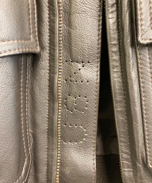 FLIGHT SUITS LTD（フライト スーツ エルティーディー）FLIGHT SUITS LTD (フライト スーツ エルティーディー) U'S NAVY type G-1フライトジャケット ブラウン サイズ:36の古着・服飾アイテム