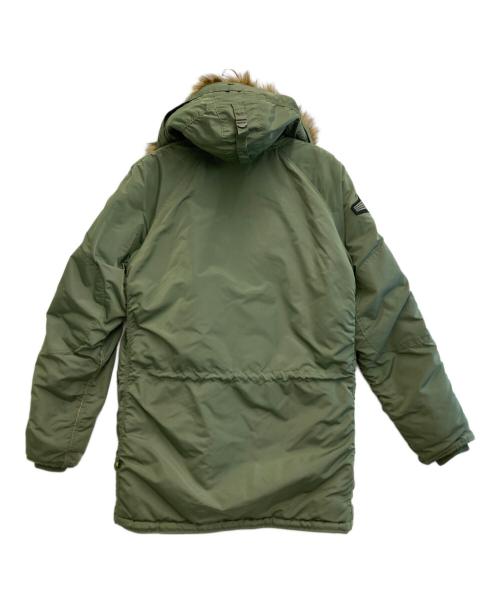 ALPHA（アルファ）ALPHA (アルファ) N-3B/INCLEMENT オリーブ サイズ:Sの古着・服飾アイテム