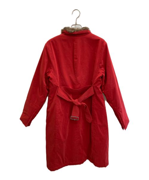 BURBERRY（バーバリー）BURBERRY (バーバリー) パデットコート レッド サイズ:Mの古着・服飾アイテム