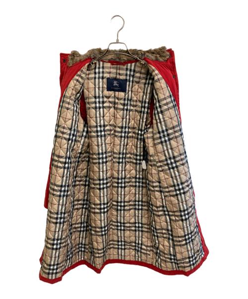 BURBERRY（バーバリー）BURBERRY (バーバリー) パデットコート レッド サイズ:Mの古着・服飾アイテム