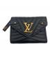 LOUIS VUITTON（ルイ ヴィトン）の古着「ニューウェーブ コンパクト ジップウォレット」｜ブラック