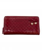 GUCCIグッチ）の古着「長財布」｜レッド