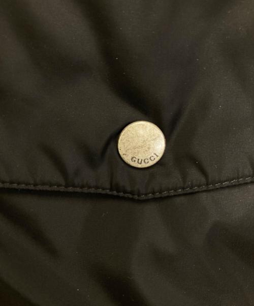 GUCCI（グッチ）GUCCI (グッチ) GGジャガードダウンジャケット ブラック サイズ:48の古着・服飾アイテム