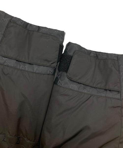 GUCCI（グッチ）GUCCI (グッチ) GGジャガードダウンジャケット ブラック サイズ:48の古着・服飾アイテム