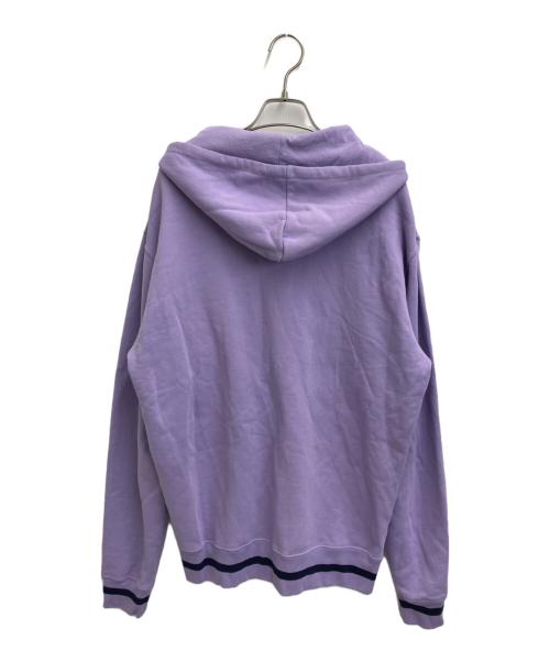 PS Paul Smith（ＰＳポールスミス）PS Paul Smith (ＰＳポールスミス) PS Paul Smith Happy ジップアップパーカー パープル サイズ:ＸＬの古着・服飾アイテム