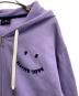 中古・古着 PS Paul Smith (ＰＳポールスミス) PS Paul Smith Happy ジップアップパーカー パープル サイズ:ＸＬ：8000円