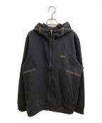 BOSS HUGO BOSSボス ヒューゴボス）の古着「FULL ZIP HOODY」｜ブラック
