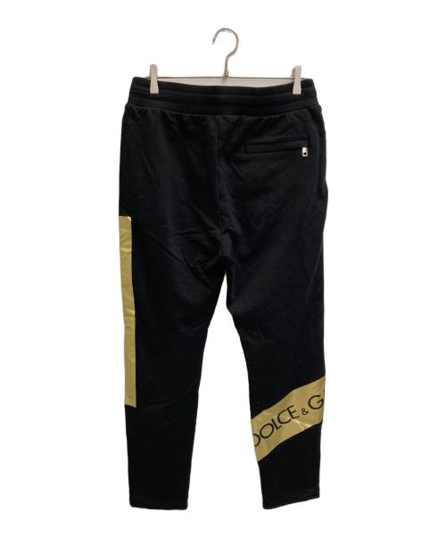DOLCE & GABBANA（ドルチェ＆ガッバーナ）DOLCE & GABBANA (ドルチェ＆ガッバーナ) 19AW ボックスロゴ スウェットパンツ ブラック サイズ:50の古着・服飾アイテム