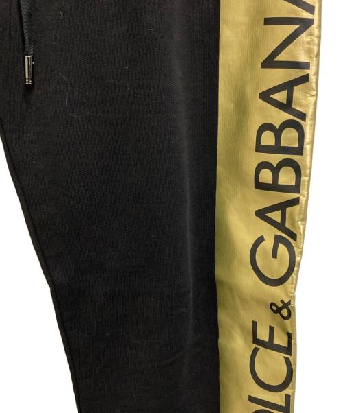 DOLCE & GABBANA（ドルチェ＆ガッバーナ）DOLCE & GABBANA (ドルチェ＆ガッバーナ) 19AW ボックスロゴ スウェットパンツ ブラック サイズ:50の古着・服飾アイテム