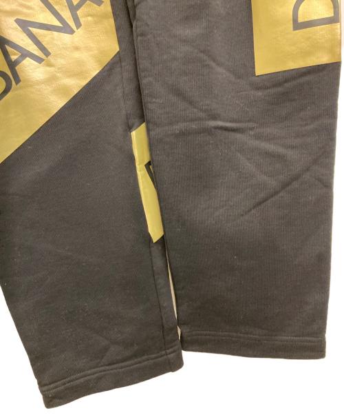 DOLCE & GABBANA（ドルチェ＆ガッバーナ）DOLCE & GABBANA (ドルチェ＆ガッバーナ) 19AW ボックスロゴ スウェットパンツ ブラック サイズ:50の古着・服飾アイテム