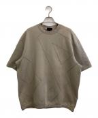 EMPORIO ARMANIエンポリオ アルマーニ）の古着「半袖スウェット」｜ベージュ