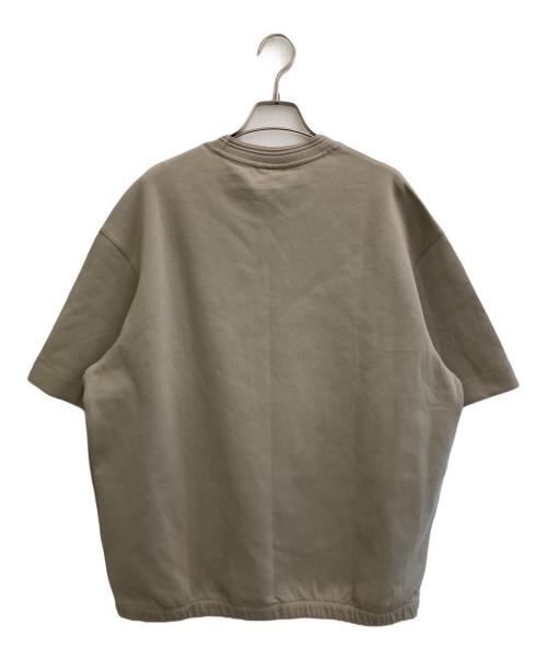 EMPORIO ARMANI（エンポリオ アルマーニ）EMPORIO ARMANI (エンポリオ アルマーニ) 半袖スウェット ベージュ サイズ:XL 未使用品の古着・服飾アイテム