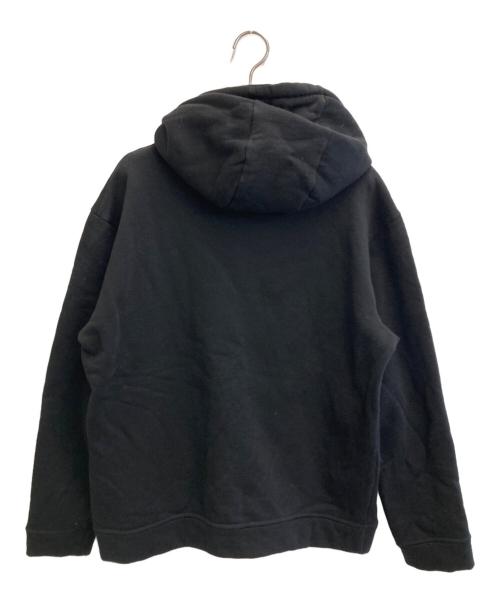 FENDI（フェンディ）FENDI (フェンディ) ズッカロゴ フーディー プルオーバー ブラック サイズ:50の古着・服飾アイテム