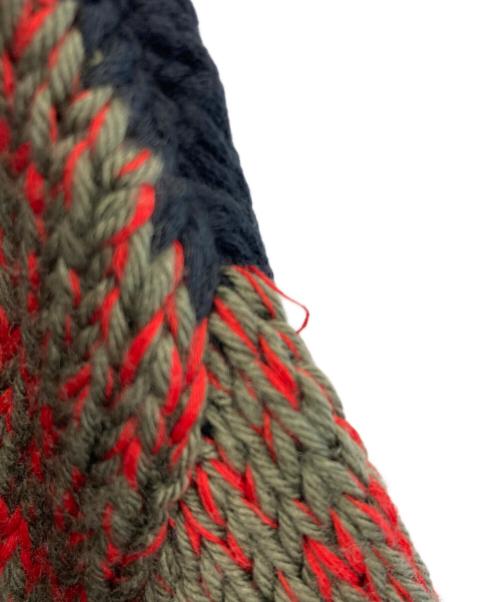 missoni（ミッソーニ）MISSONI (ミッソーニ) ニットパーカー マルチカラー サイズ:Mの古着・服飾アイテム