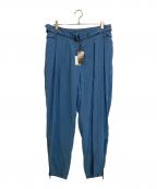 EMPORIO ARMANIエンポリオアルマーニ）の古着「ベルテッドパンツ」｜スカイブルー