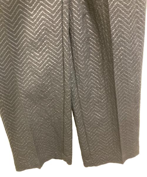 EMPORIO ARMANI（エンポリオアルマーニ）EMPORIO ARMANI (エンポリオアルマーニ) シアサッカースラックス ブラック サイズ:50の古着・服飾アイテム