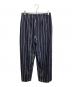 EMPORIO ARMANI (エンポリオアルマーニ) ストライプパンツ ネイビー サイズ:46 未使用品：8000円
