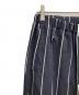 中古・古着 EMPORIO ARMANI (エンポリオアルマーニ) ストライプパンツ ネイビー サイズ:46 未使用品：8000円